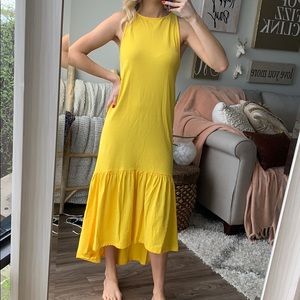 Yellow ASOS Maxi Dress
